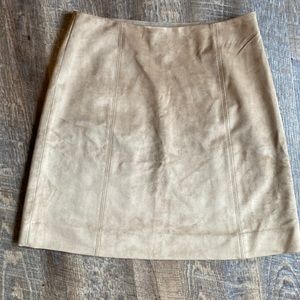 Babaton A-Line Vegan Suede Mini